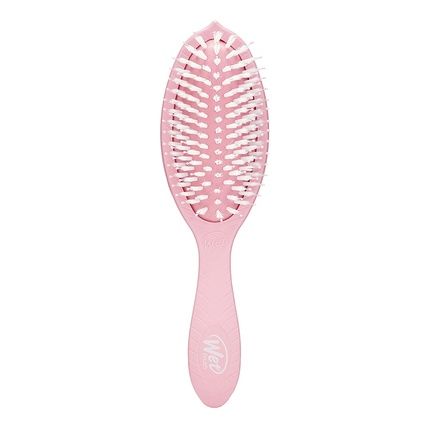 Wet Brush Go Green Oil Infused Shine Brush With Watermelon Seed Oil For Unisex 1 Piece Hair Brush