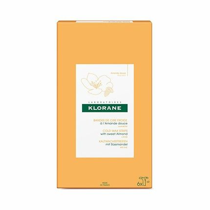 Klorane Cold Wax Strips For Legs 6 Pieces