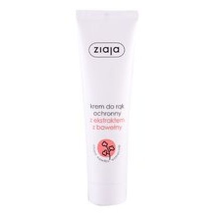 Ziaja Hand Cream With Cotton Extract For Sensitive Skin 100Ml
