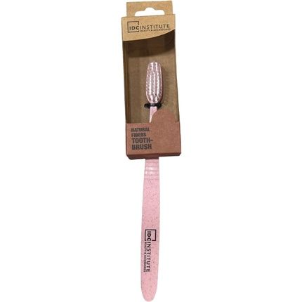 Idc Institute Bio Natural Fiber Toothbrush 100% Biodegradable Made With Cassava And Corn Pink