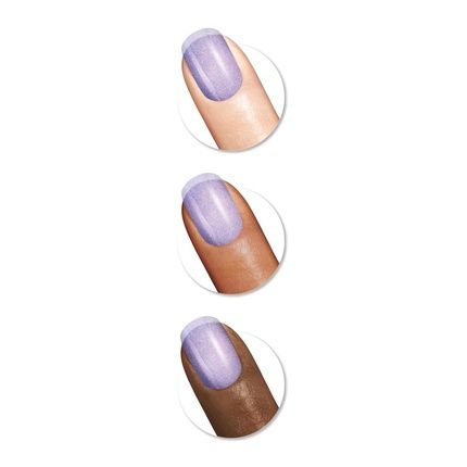 Sally Hansen Insta-Dri Galactic Ne-Blue-La Quick Dry Long Lasting Nail Polish - Image 3