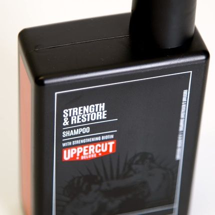 Uppercut Deluxe Strength And Restore Shampoo Infused With Biotin And Caffeine 240Ml - Image 3