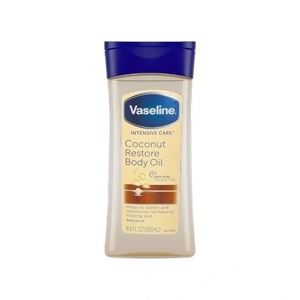 Vaseline Body Oil Coconut Restore 200Ml