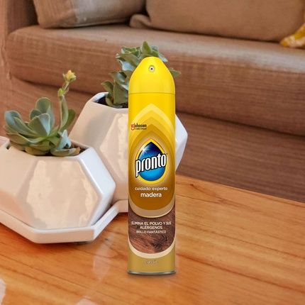 Pronto Classic Aerosol Cleaner For Furniture Dust Remover And Polish 250Ml
