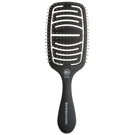 Essential Care Flex Thick Hair Bristles Matt Black