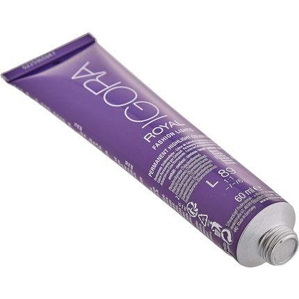 Schwarzkopf Professional Igora Royal Fashion Lights Permanent Highlight Hair Colour Cream L-89 Red Violet 60Ml - Image 3