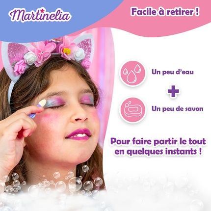 Martinelia Makeup Set For Girls & Accessories Unicorn With 1 Headband - Image 3