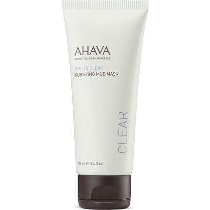 Ahava Purifying Mud Mask Dead Sea Natural Face Exfoliator For Men And Women 100Ml