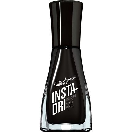 Sally Hansen Insta-Dri 1 Stroke-1 Coat-Done Nail Polish 9.17Ml Black To Black