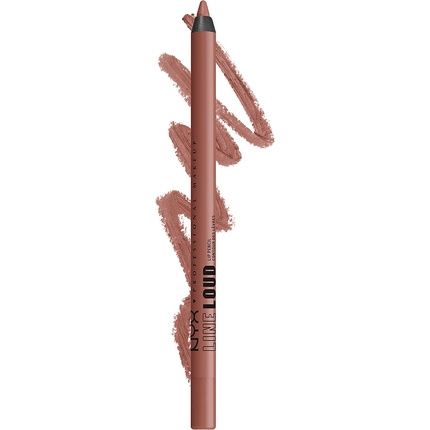 Nyx Professional Makeup Line Loud Lip Liner Longwear Matte Lip Pencil Ambition