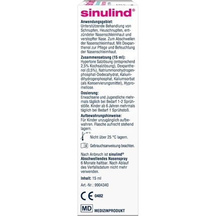 Decongestant Nasal Spray 15Ml Supportive Treatment For Colds