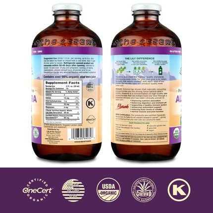 Lily Of The Desert Aloe Vera Juice Preservative Free Whole Leaf 32 ounces