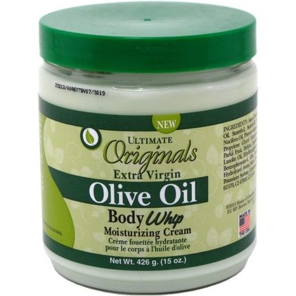 Ultimate Organic Olive Oil Body Whip Moist Cream Jar 426G - Image 3
