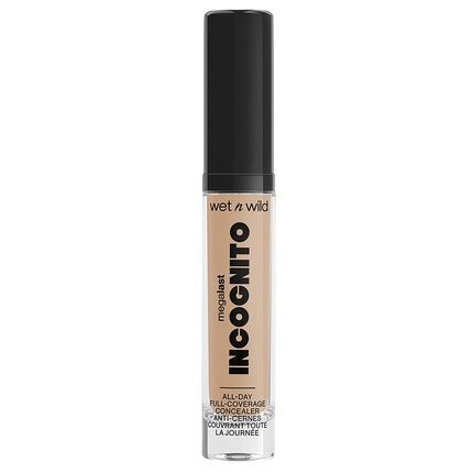 Wet N Wild Megalast Incognito Full-Coverage Concealer With Shea Butter Medium Neutral - Image 3