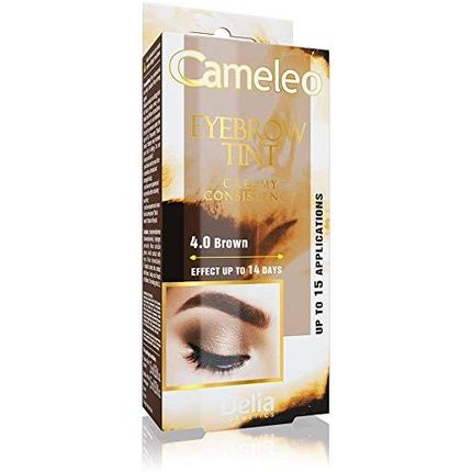 Cameleo Brown Eyebrow Dye Creamy Consistency Long Lasting Effect Up To 15 Days Henna Eyebrow Dye