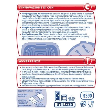 Cuki Trays Warm Frost R90 6 Servings Pz2
