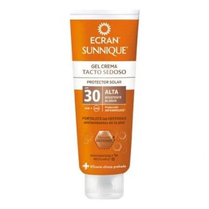 Ecran Sunnique Silk Touch Cream Gel Spf30 250Ml