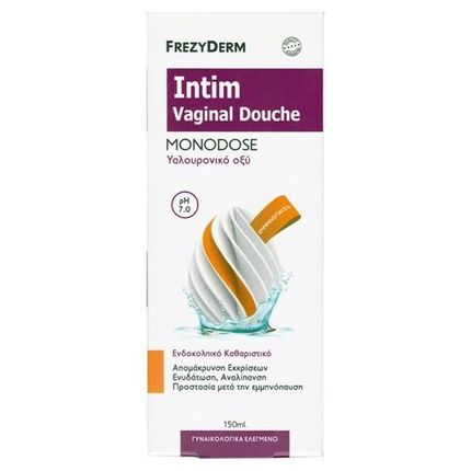 Frezyderm Frezyderm Intim Vaginal Douche Monodose With Hyaluronic Acid Ph 7.0, 150Ml