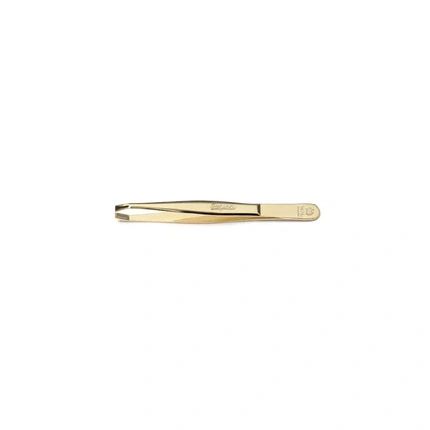 Wal Eyebrow Tweezers Clinging Gold Straight Narrow Face Accessories