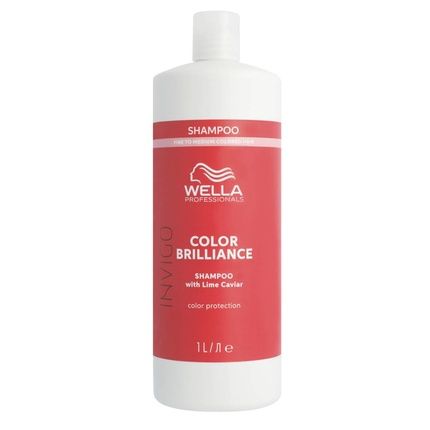 Wella Professionals Invigo Color Brilliance Color Protection Shampoo For Fine And Normal Hair 1000Ml - Image 3