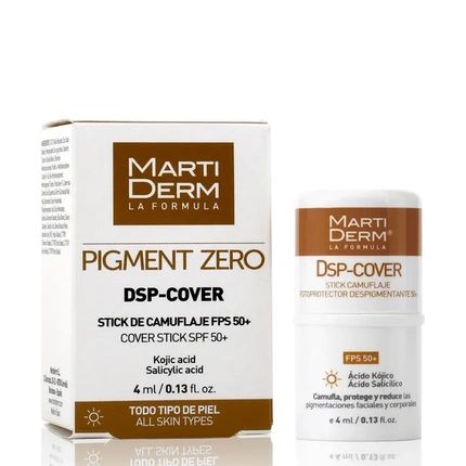 Martiderm Pigment Zero Dspcover Stick Spf 50 4Ml Effective Sun Protection For The Face