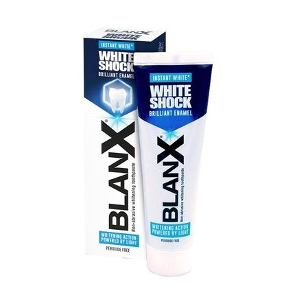 Blanx White Shock Brilliant Enamel Whitening Toothpaste 75Ml