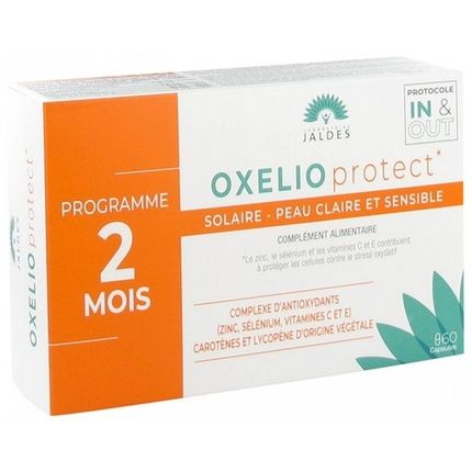 Jaldes Oxelio Protect Sun Care For Light And Sensitive Skin 60 Capsules