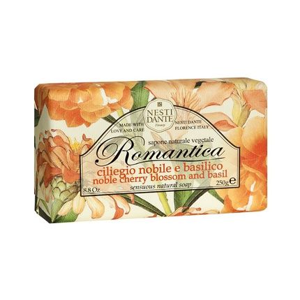 Nesti Dante Romantica Cherry Blossom & Basil Soap 250G