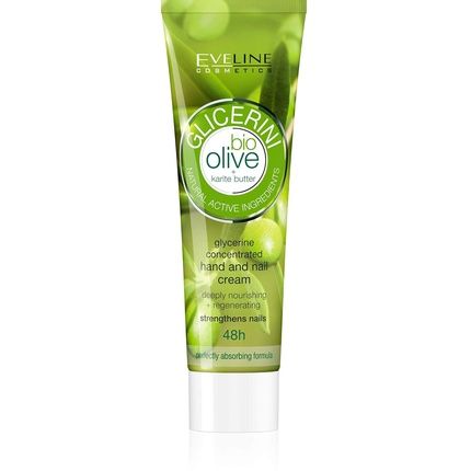 Glycerine Hand And Nail Cream With Bio Olive And Shea Butter
