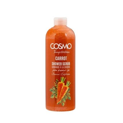 Cosmo Cosmetics Temptation Shower Scrub Carrot Shower Scrub 1000Ml