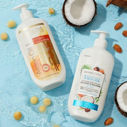 Eveline Cosmetics Argan Oil & Macadamia Firming Body Balm 350Ml