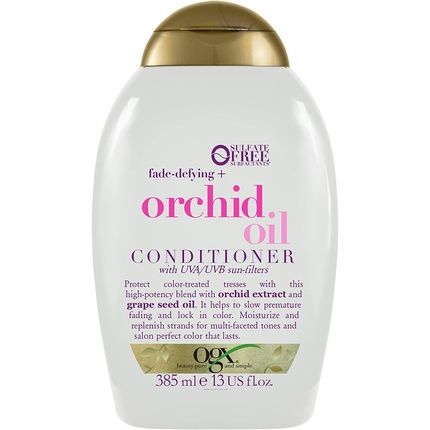 Ogx Orchid Oil Color Conditioner For Colored Hair And Blonde Hair 385Ml