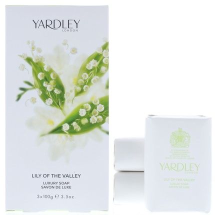 Yardley London Lily Of The Valley Soap Box 3 X 100G