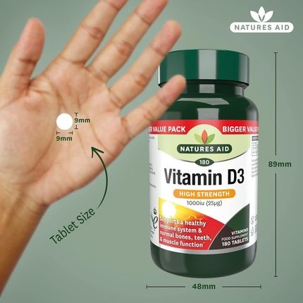 Natures Aid Vitamin C Chewable Tablets With Rosehips And Citrus Bioflavonoids 500Mg - Pack Of 100 - Image 3