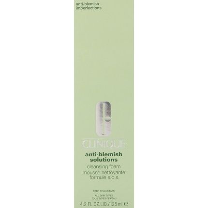 Clinique Anti Blemish Solutions Cleansing Foam For All Skin Types 125Ml