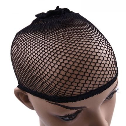 Ewanto Mesh Wig Cap Undercap Made Of Black Nylon With Open End Ha-24