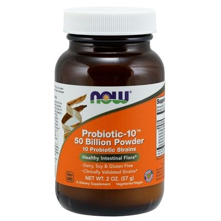 Now Foods Probiotic10 50 Billion Powder 57G