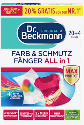 Dr Beckmann Color & Dirt Catchers 4 Pieces