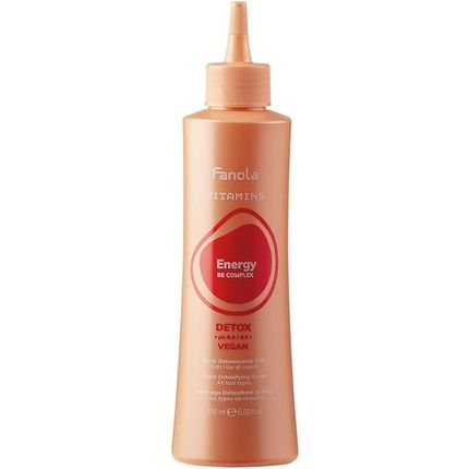 Fanola Vitamins Detox Scalp Fluid Scrub 275Ml
