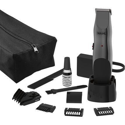 Wahl Groomsman Rechargeable Beard Trimmer With Precision Blade For Long And Short Beards, Body, Nose, And Ears - Corded And Cordless