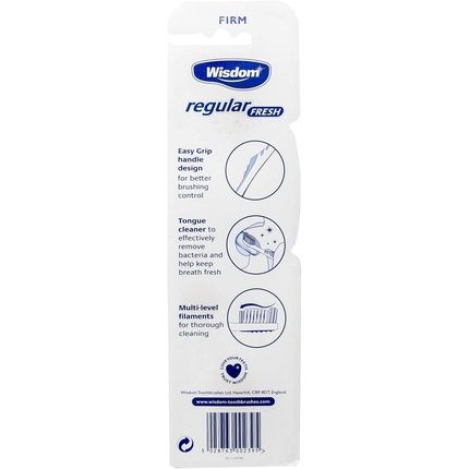 Wisdom Regular Fresh Firm Toothbrush Pack Of 2 - Colors May Vary