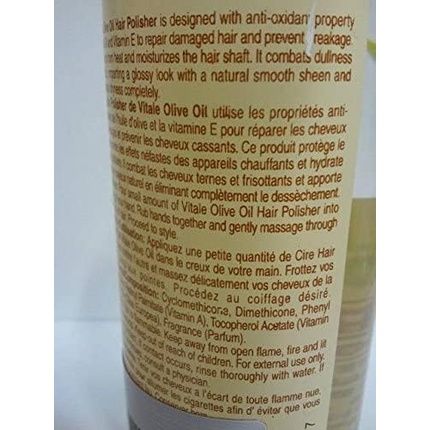 Vitale Olive Oil Hair Polisher 177Ml - Image 3