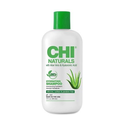 Chi Naturals With Aloe Vera Hydrating Shampoo 12Oz