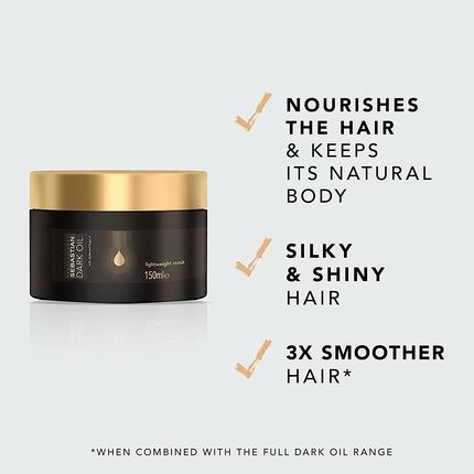 Sebastian Dark Oil Lightweight Hair Equipment 250Ml