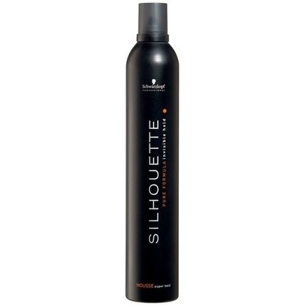 Schwarzkopf Professional Silhouette Super Hold Mousse 200Ml Hair Thickener With Strong Hold