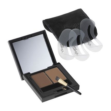 Christian Faye Eyebrow Make Up Duo Dark Brown