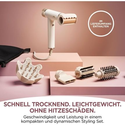 Shark Speedstyle Hairdryer & Rapidgloss Finisher With Storage Bag