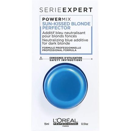 L'Oreal Professionnel Serie Expert Powermix Sun-Kissed Blonde Shot 15Ml Blue