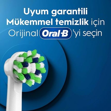 Oral-B Cross Action Black Replacement Toothbrush Heads - Image 3