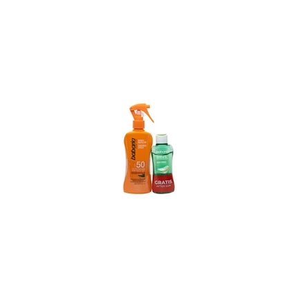 Babaria Solar Protective Spray Aloe F50 200 Ml + After Sun 100 Ml